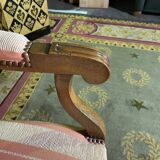 Fauteuil Voltaire en noyer