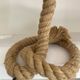 Cord lamp and cotton lampshade