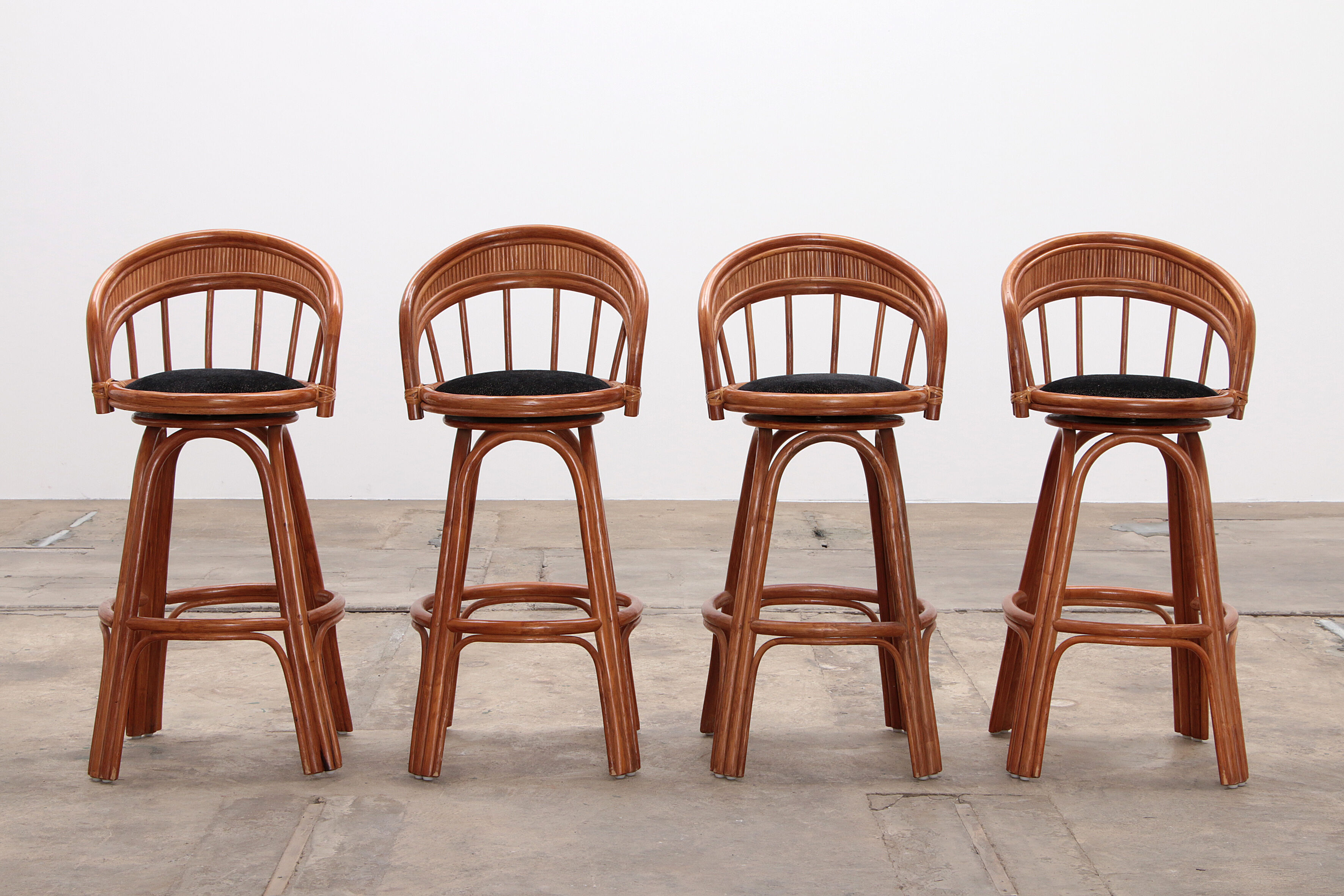 Bamboo bar stools 1970 France