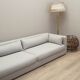 Grey sofa, Scandinavian design, 00s