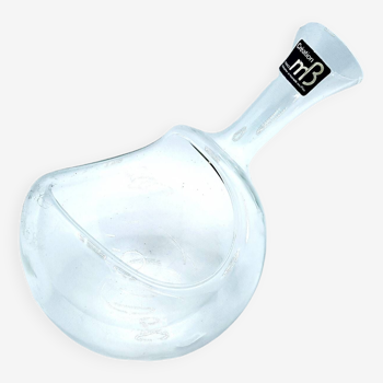 Hand blown chiller decanter