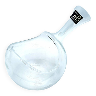 Hand blown chiller decanter