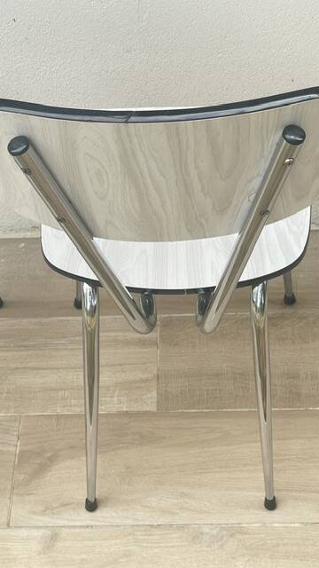 Pair of VINTAGE Formica CHAIRS