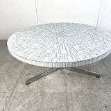 Vintage ceramic mosaic coffee table by Heins Lilienthal, 1960s