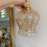 Wall lamp with vintage globe