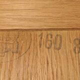 Vintage wooden wardrobe from the 50s