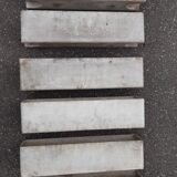 Set of 6 vintage Eternit edition planters