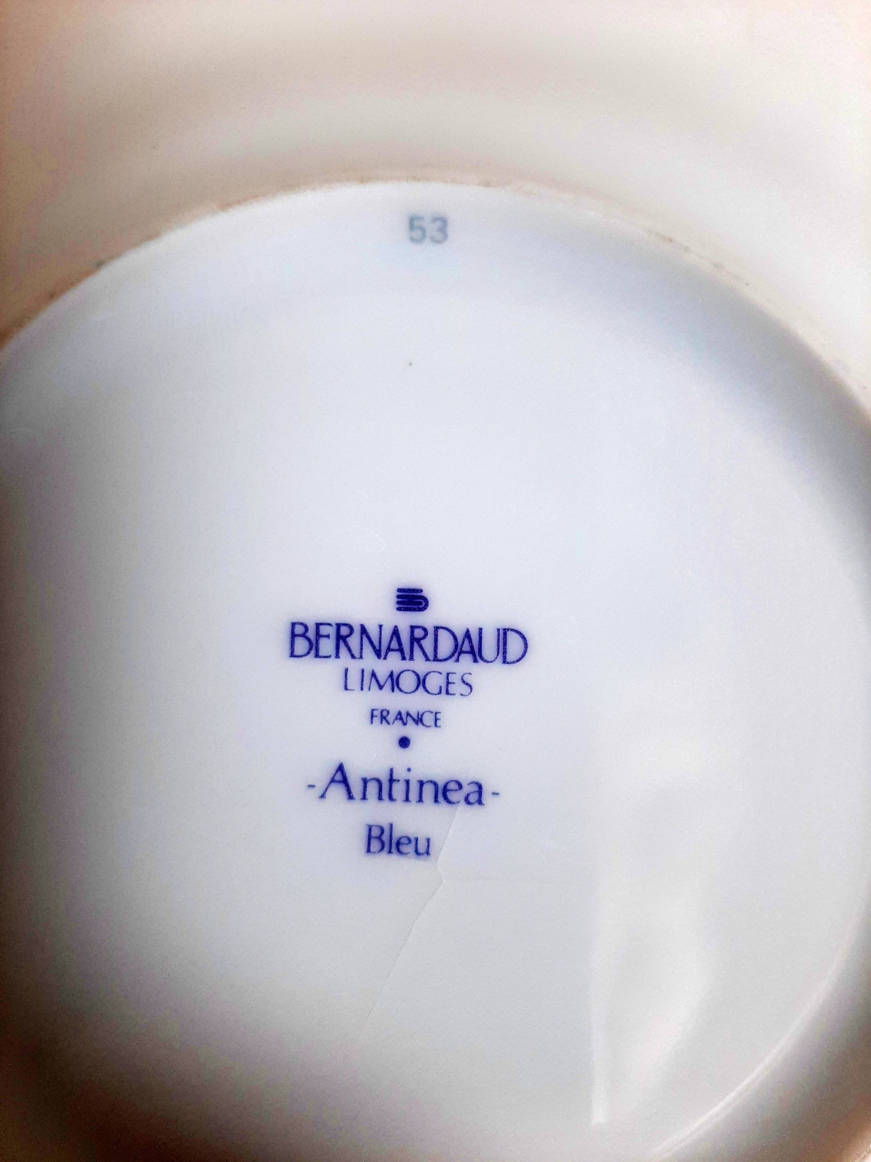 Bernardaud Limoges Antinea service plates