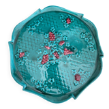 Vintage ceramic pie dish – Signed C.V. 471