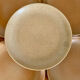 Set of 5 large vintage stoneware dinner plates