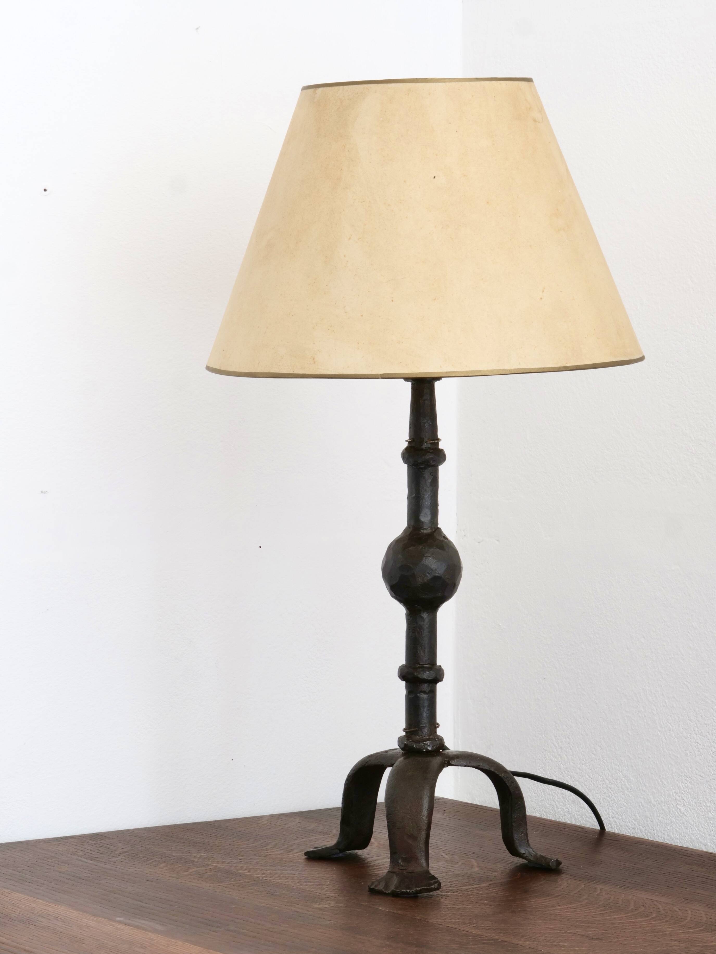 Wrought iron lamp deco Provençal castle
