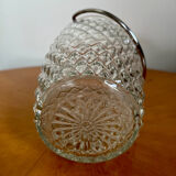 Vintage glass ice bucket