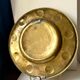 Vintage Wall Double Candle Holder Sconce in Brass