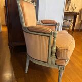 Louis XVI style bergère armchair