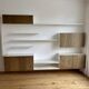 Vintage floating wall unit by Banz Bord, 1970s.
