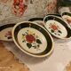 Set of 6 hollow plates Villeroy and Boch model Bauernblume