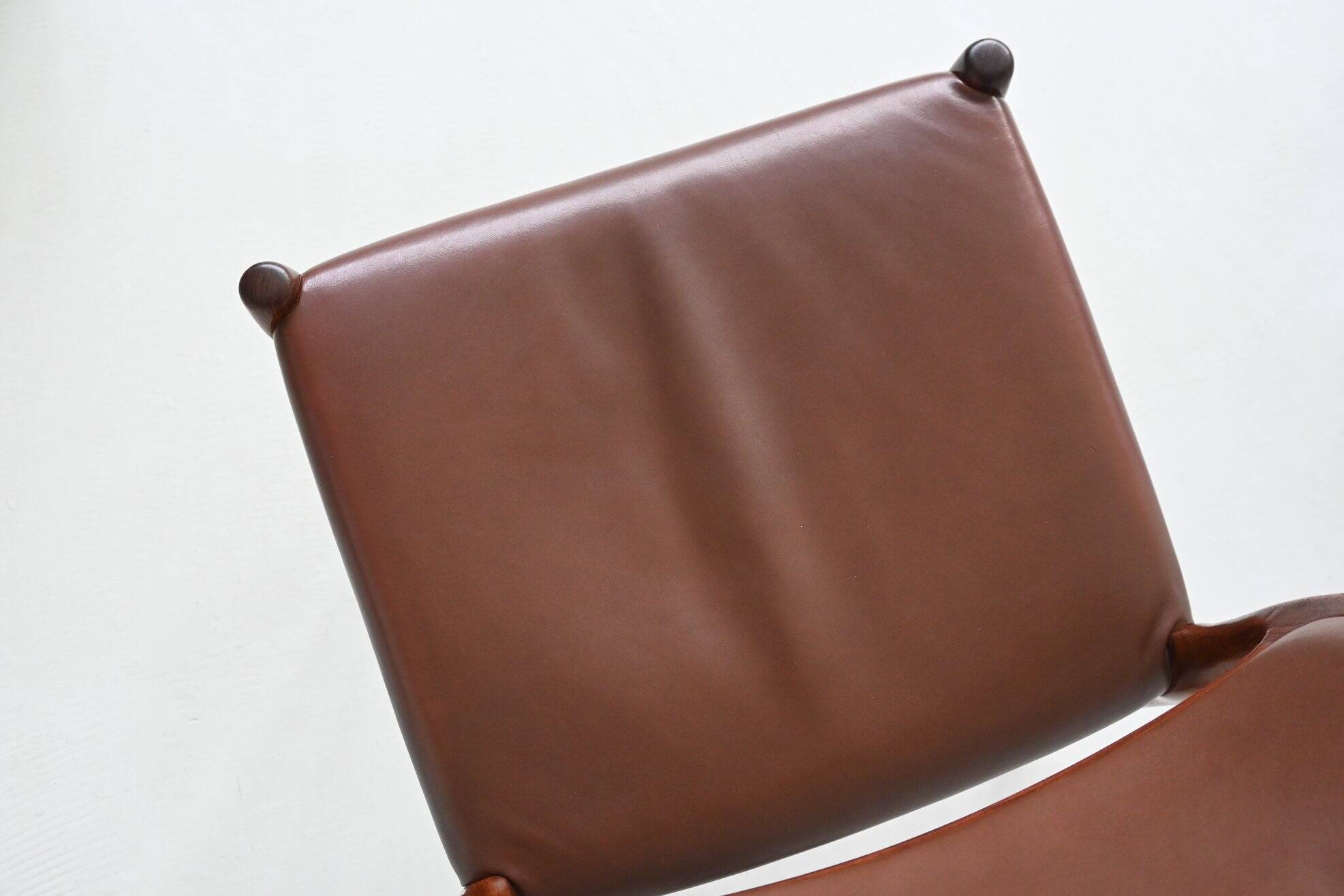 Niels Otto Moller model 80 dining chairs in rosewood Denmark 1960