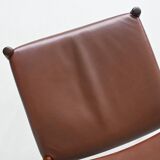 Niels Otto Moller model 80 dining chairs in rosewood Denmark 1960