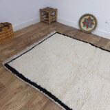 Tapis berbère en laine fait main 195 X 140 CM