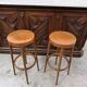 Paire de tabourets « Baumann » pour Henri Julien