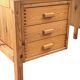 Vintage Pinewood Desk, Freestanding, 1970s Pine, Design, Ate van Apeldoorn