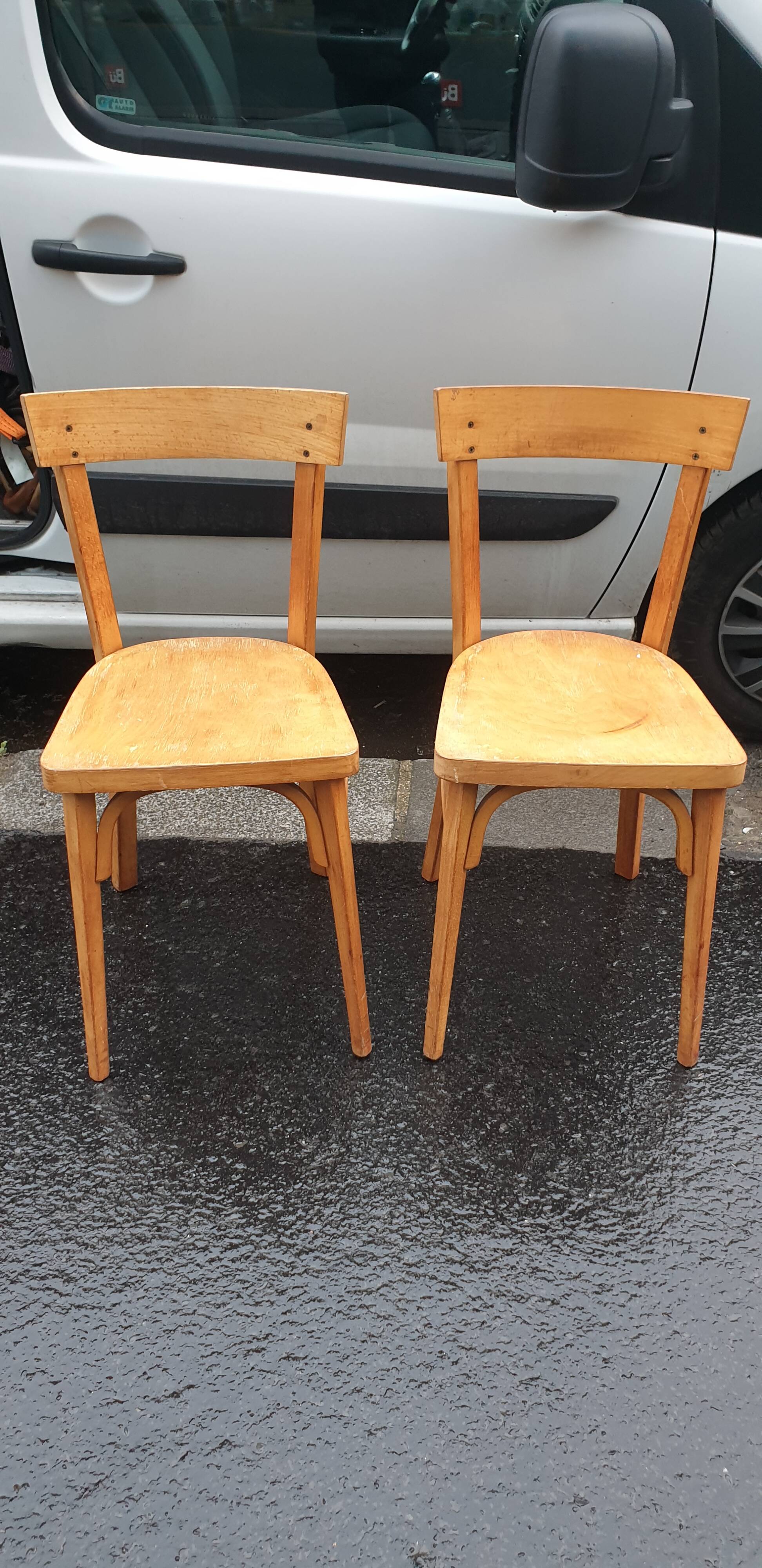 Pair of bauman chairs