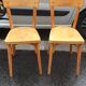 Paire de chaises bauman