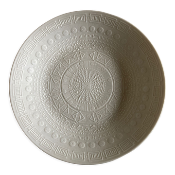 Empty pocket in matt faience with relief Rosenthal Germany