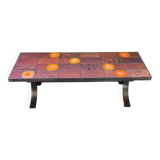 Glazed ceramic coffee table
