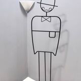 Pair of Egisto Corner Sconces by Angelo Mangiarotti for Artemide