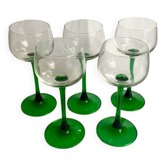 Alsatian wine glasses