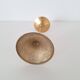Brass star candlestick