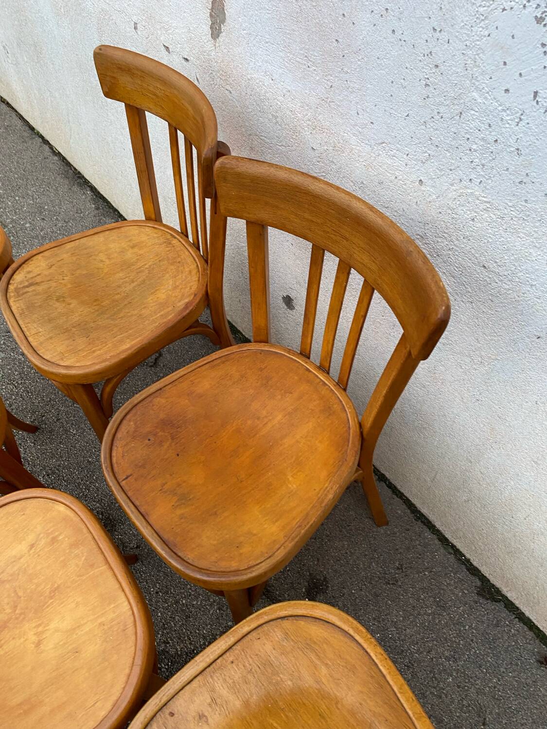 Set of 6 Baumann bistro chairs