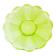 B9M Huta Hortensja green fruit platter no. 324