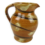 Marbled ceramic pitcher