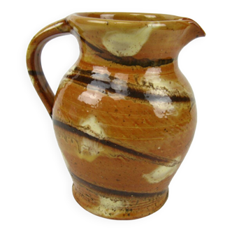 Marbled ceramic pitcher