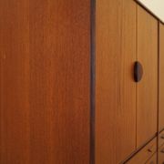 Teak highboard, Danish design, 1960s, made in Denmark