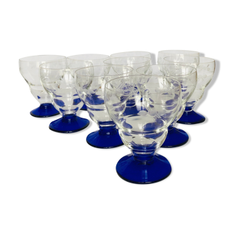 10 verres anciens graves