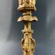 Pair of late 19th century Louis XIII Renaissance style spelter candlesticks