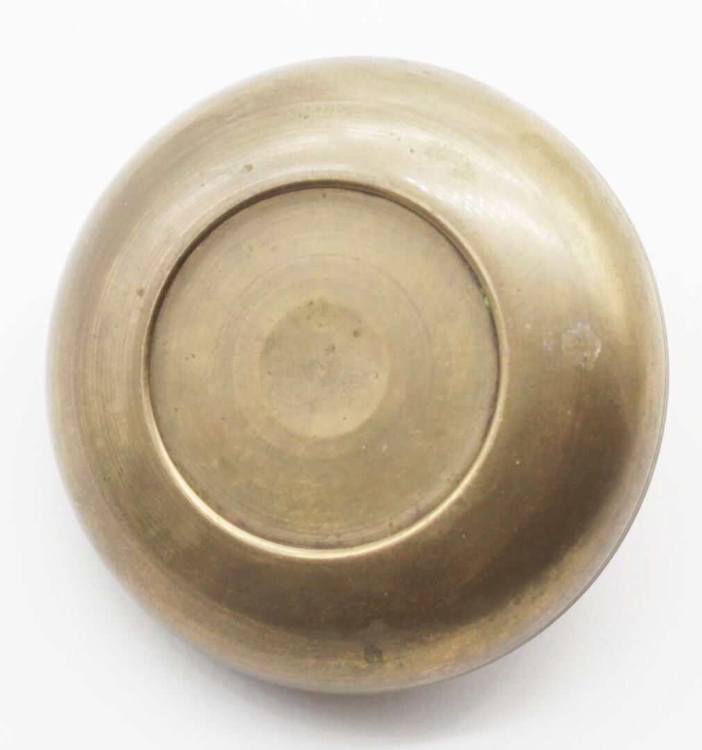 Anchor brass ashtray