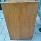 Old vintage chest of drawers with compass feet