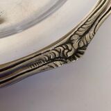 Silver metal tray