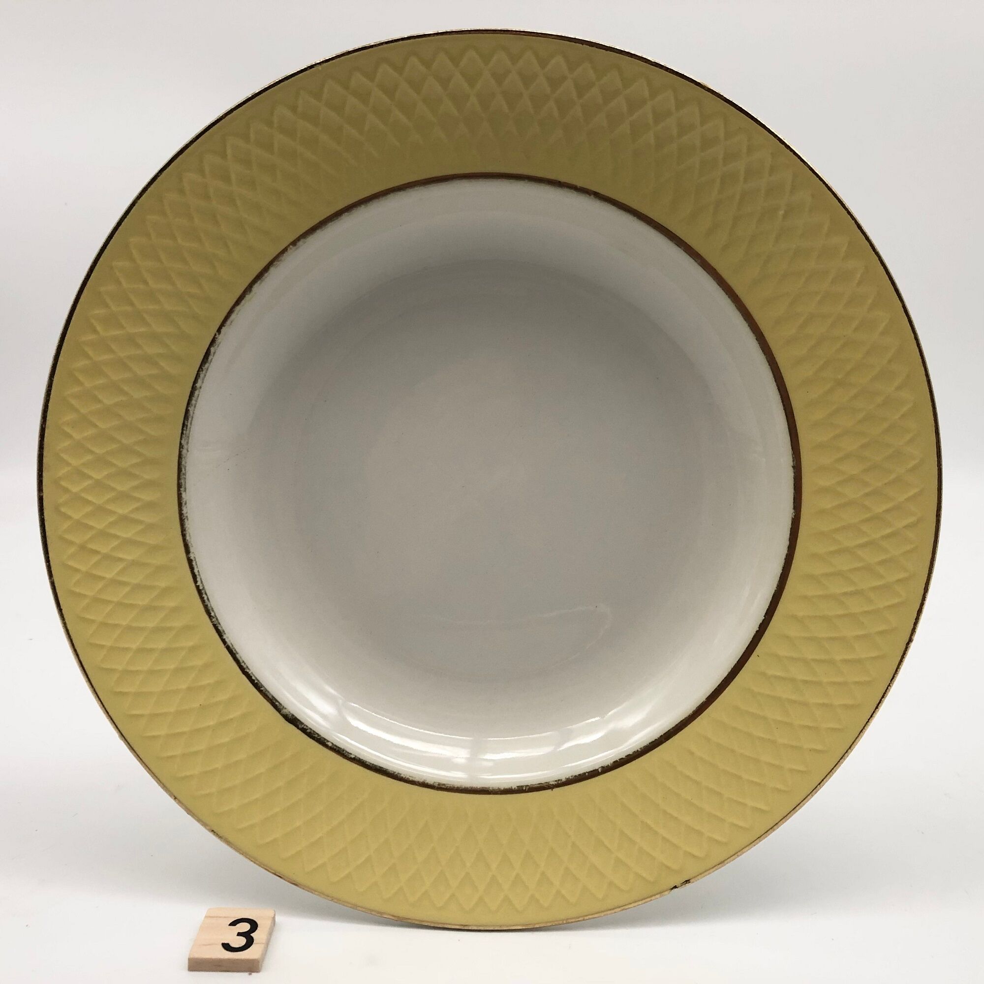 6 Hollow Plates "Orchies Moulin des Loups"