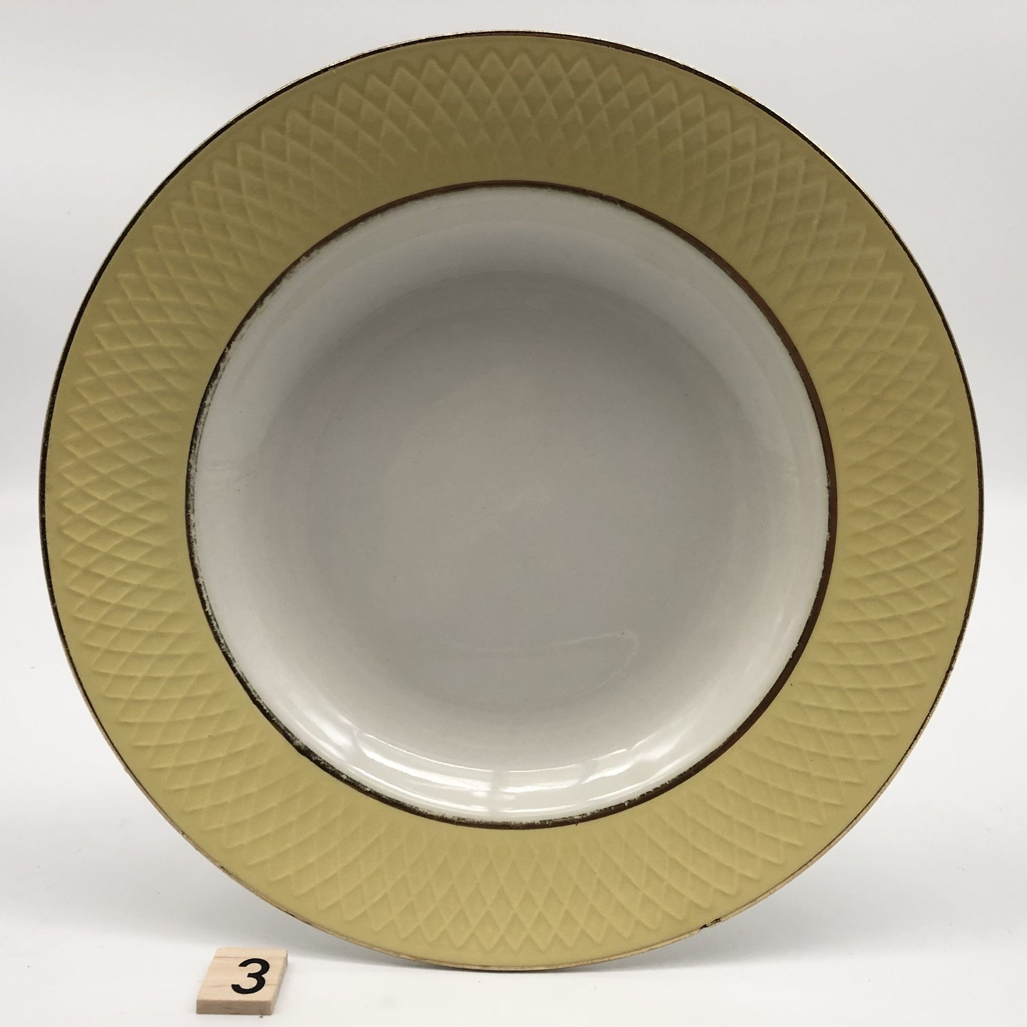 6 Hollow Plates "Orchies Moulin des Loups"