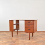 Mid-Century Danish Teak Desk, 1960s.