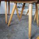 Set de 8 chaises bistrot vintage 1960