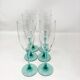 6 Luminarc champagne flutes