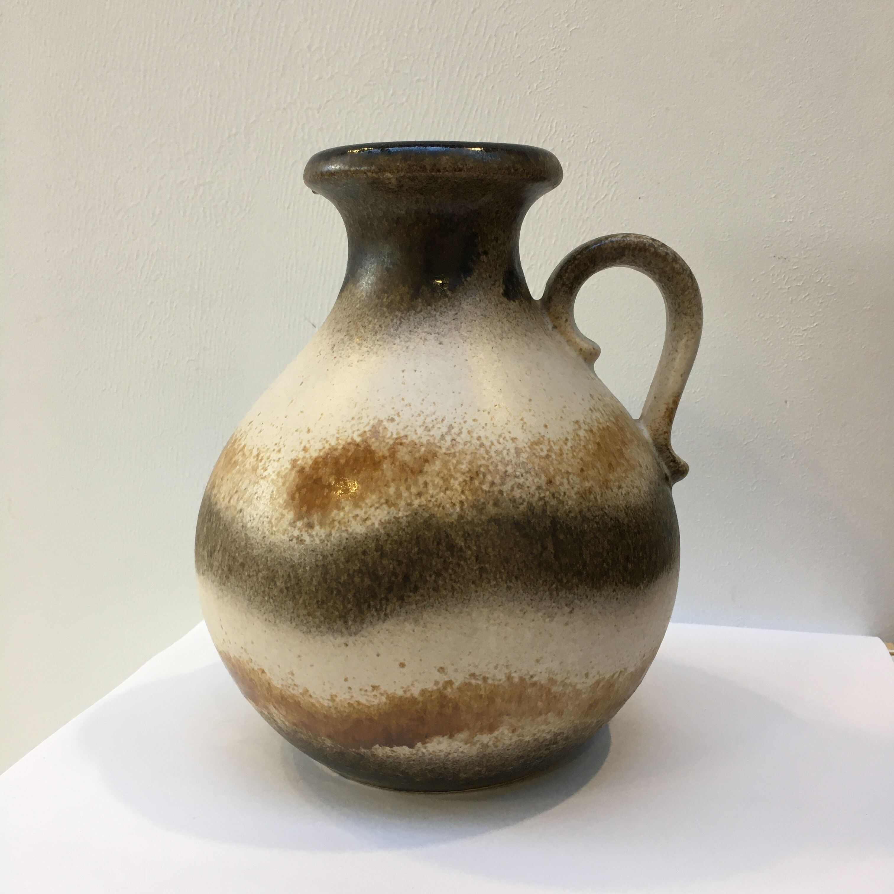 Ceramic decanter west Germany