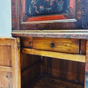 Vintage Chinese Hand-Painted Cabinet
