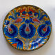 Large dish in Quimper earthenware signed Marjatta Taburet - 60s/70s